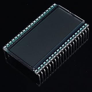 Semitransparent 5V 3.5 Digit Segment EDS803 LCD Display Screen TN Type Static Driving 50.8x30.48x2.8mm