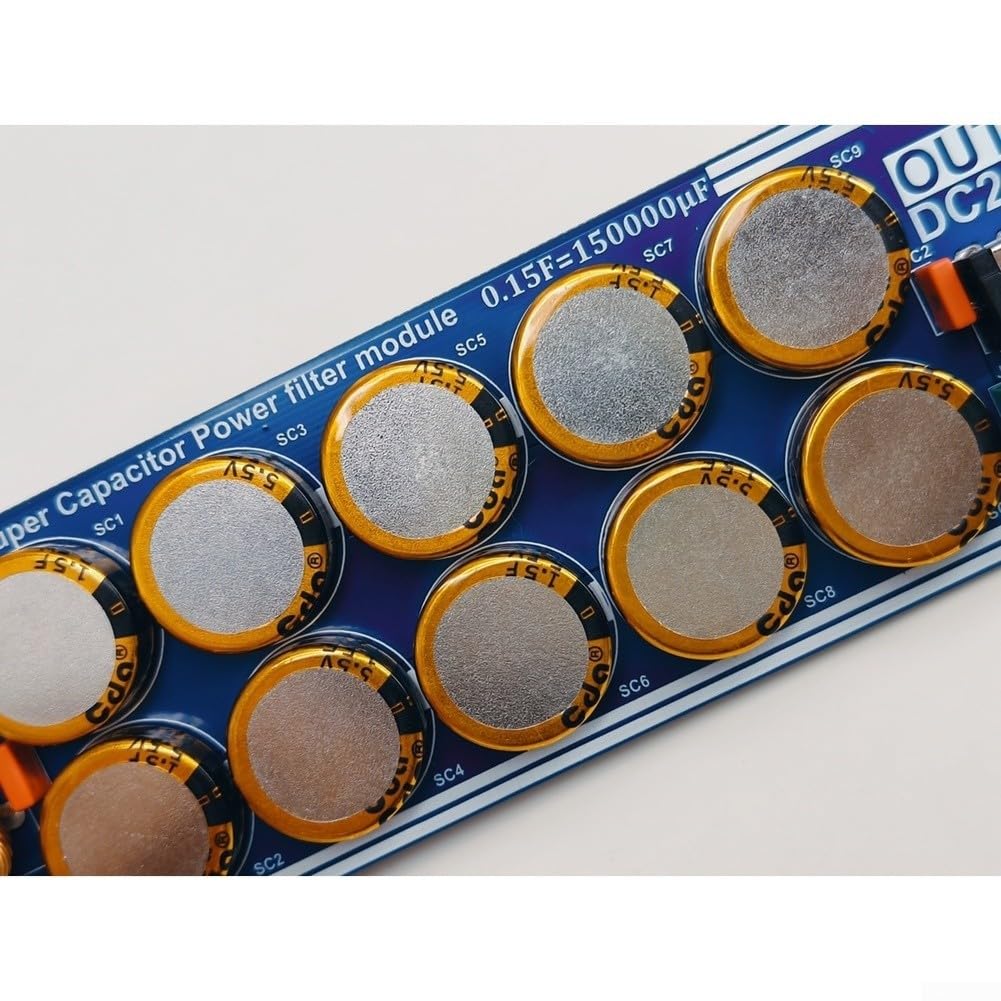 Filtre de ligne électrique haute capacité 150 000 uF 5 V à 48 V CC LC module de filtre pour suppression des interférences électromagnétiques dans les caméras de recul de voiture et systèmes audio – 15