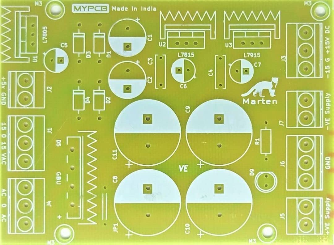 See full amazon price history chart for MYPCB Multiuse Regulated & Unregulated Power Supply Board - PCB only MYPCB Multiuse Regulated & Unregulated Power Supply Board - PCB only (B09JKTZ6PV) Amazon Price History, Amazon Price Tracker