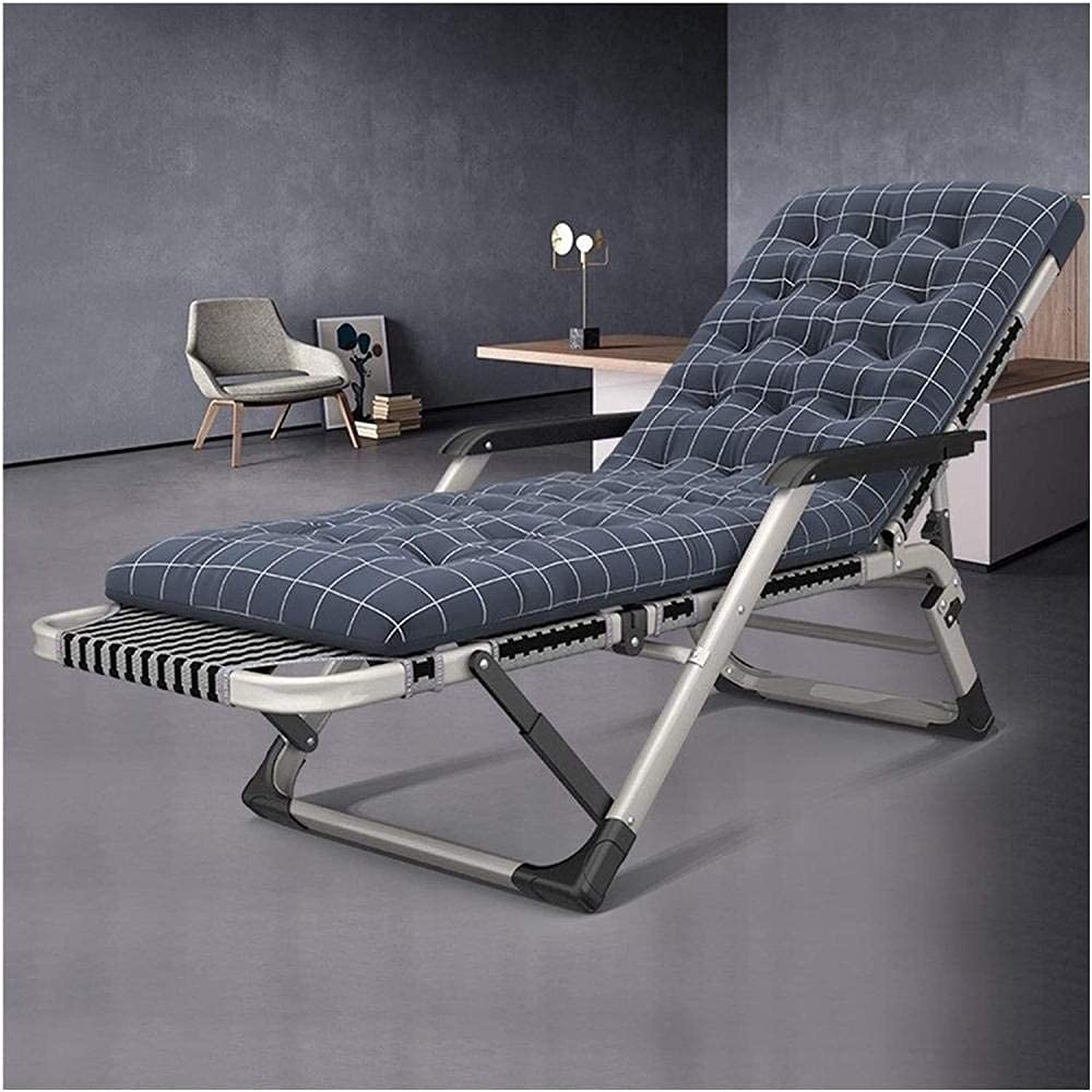 WOTZOV Garden Loungers And Recliners Folding 15 Adjustable Sun Lounger Chair Garden Sunbed Recliner For The Beach Pool Outdoor Patio Garden Camping Feet Steel C319