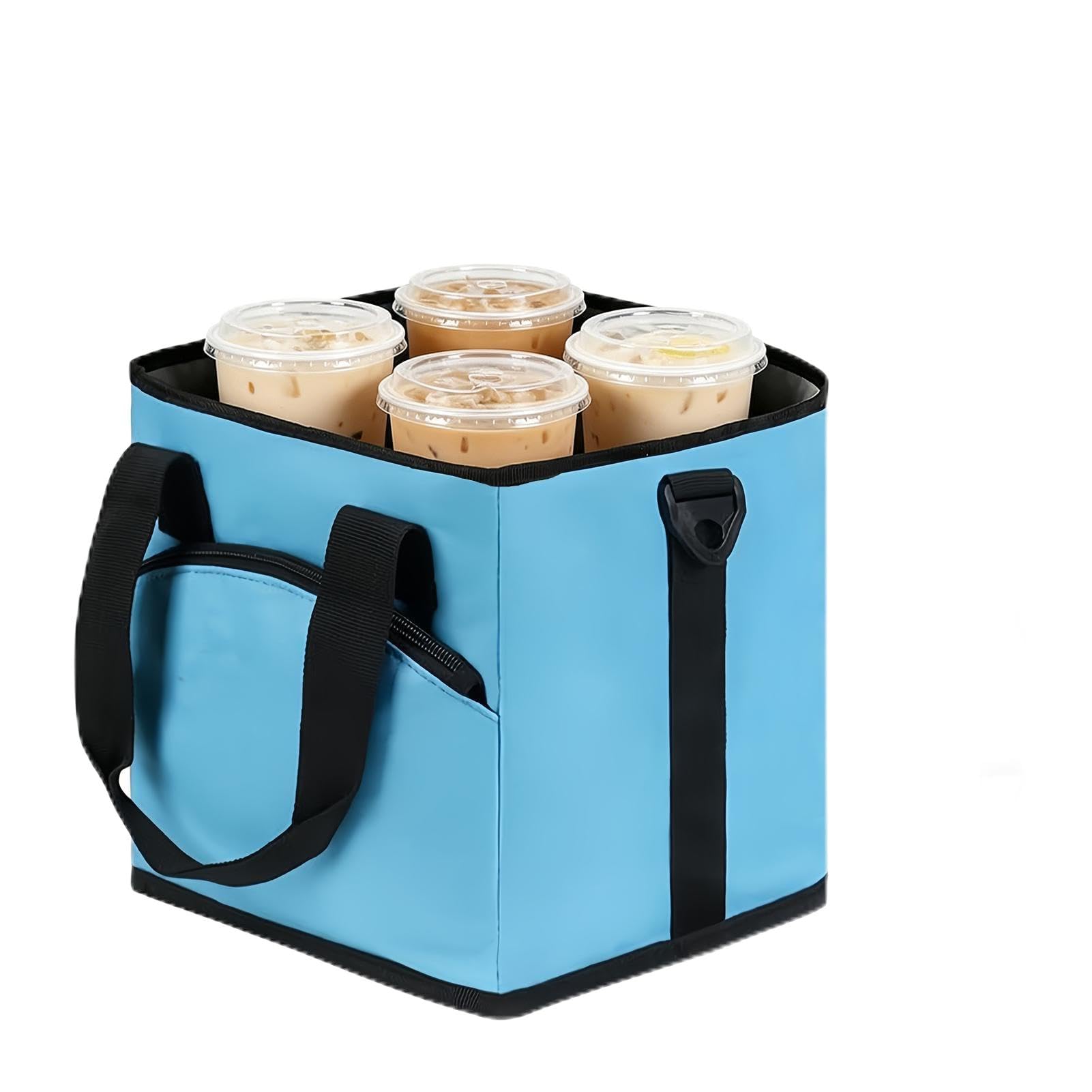 Sac porte-boissons Sac isotherme format familial 4 compartiments