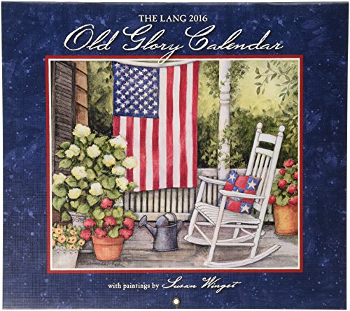 Lang Old Glory 2016 Wall Calendar by Susan Winget, January 2016 to December 2016, 13.375 x 24 Inches (1001934)
