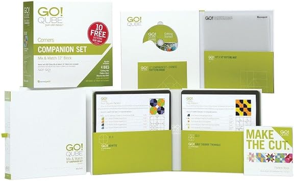 Accuquilt GO! Qubed 12 Complete Die Bundle