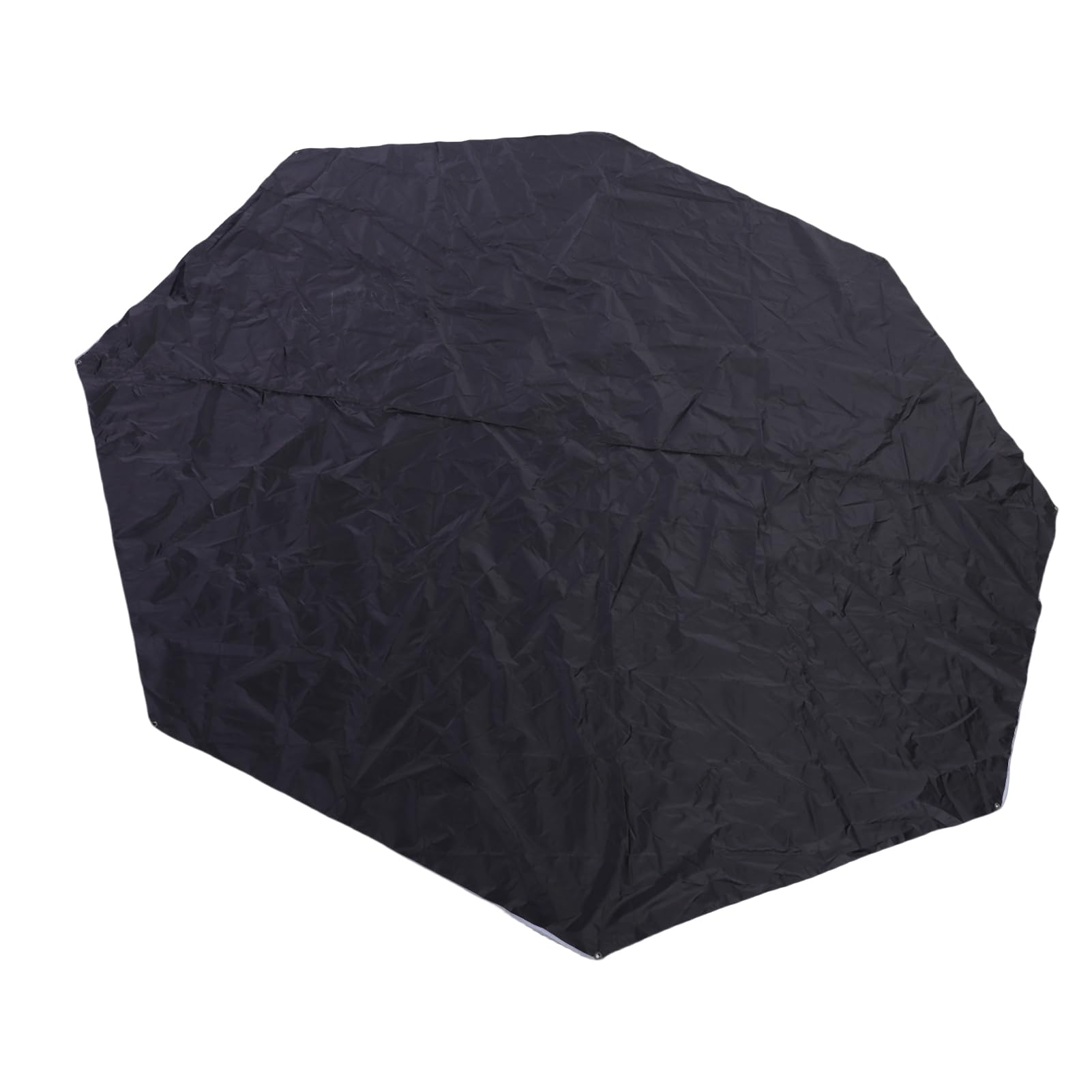 Alomejor Hamac Résistant à la Pluie, Couverture Anti-Mouches, Tapis de Sol en Nylon pour Sorties à la Plage, Pique-Nique, Camping, Noir 111,42x111,42 Pouces
