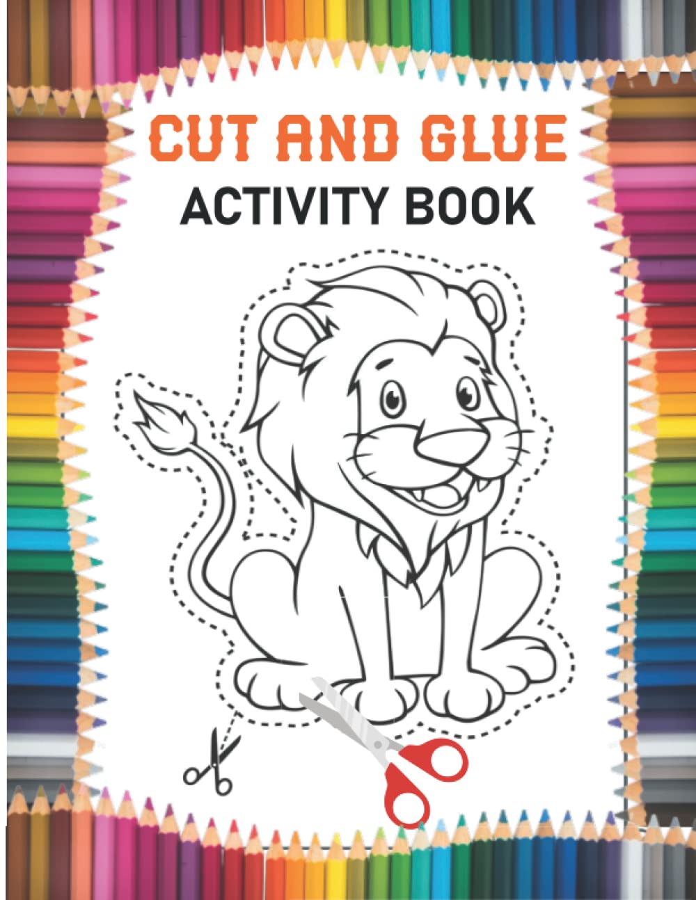 Buy Cut and glue activity book Cut and Paste Workbook for Kids,Scissor