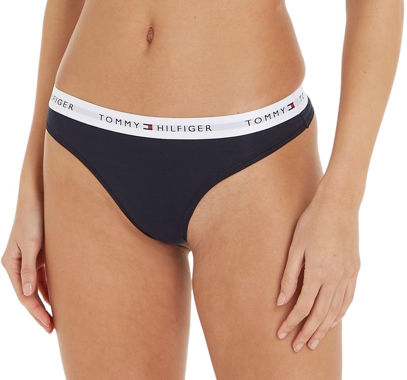 Tommy Hilfiger Women’s Thong, Blue (Desert Sky), 3XL