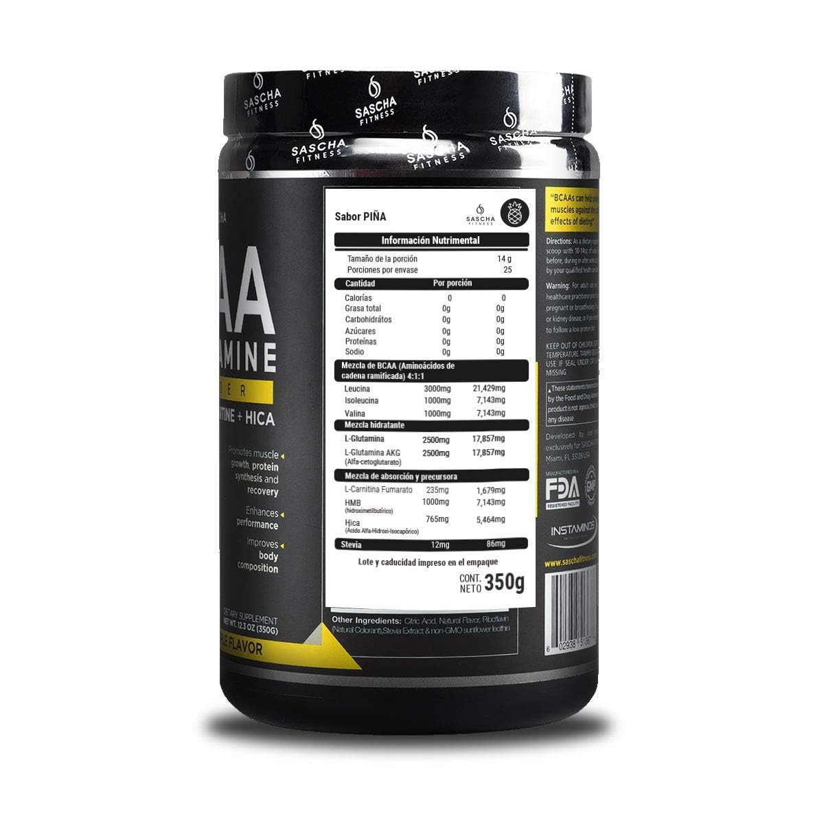 l carnitina sascha fitness GOMITAS L TEANINA / MAGNESIO / 5HTP 60 PIEZAS MULTIGOMI - Farmacias  Similares®