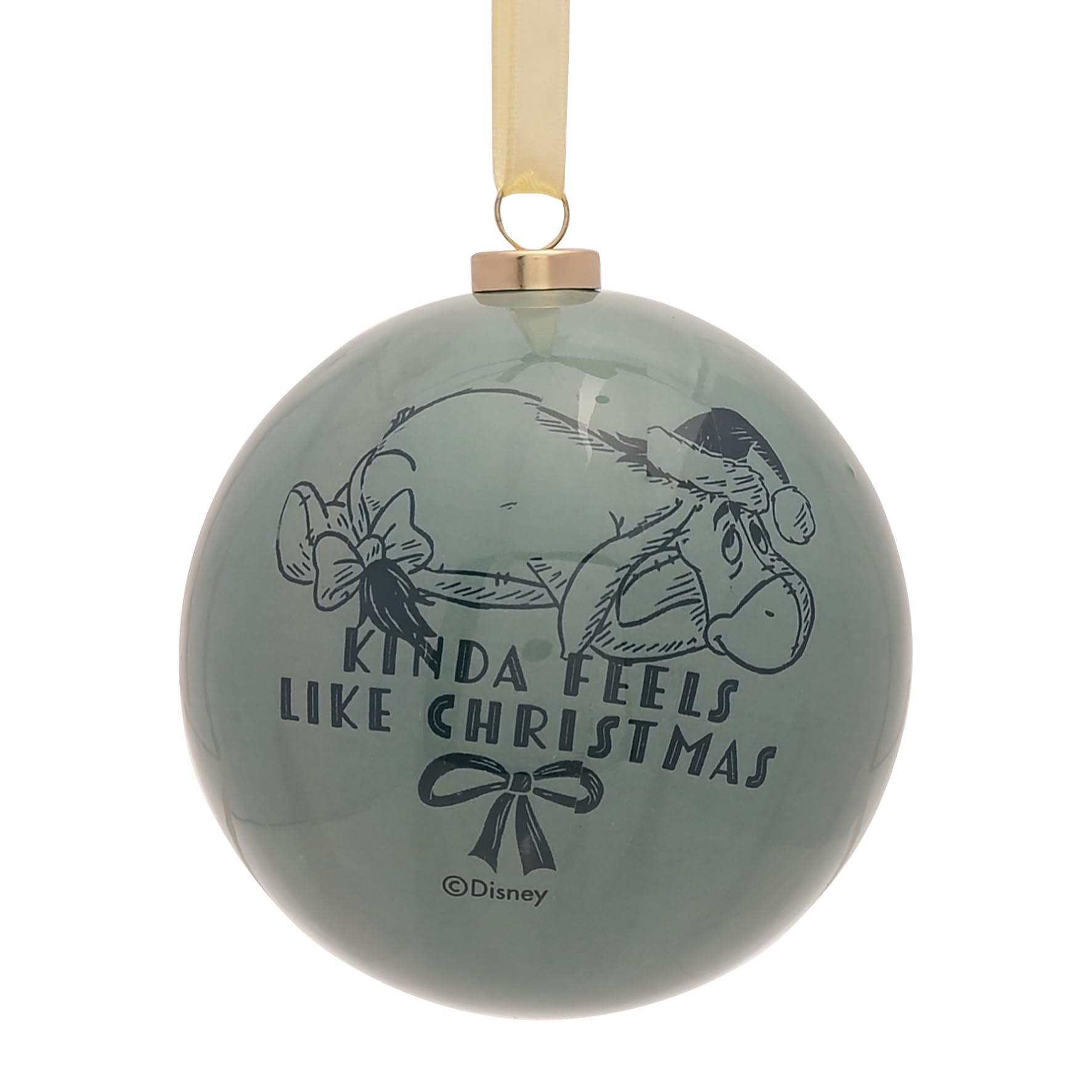 Disney – Lot de 12 boules de Noël Winnie l'ourson – Ourson, Tigrou, Porcinet et Bourriquet – Produit sous licence officielle – Décoration de Noël en plastique rouge, blanc et bleu avec ficelle pour