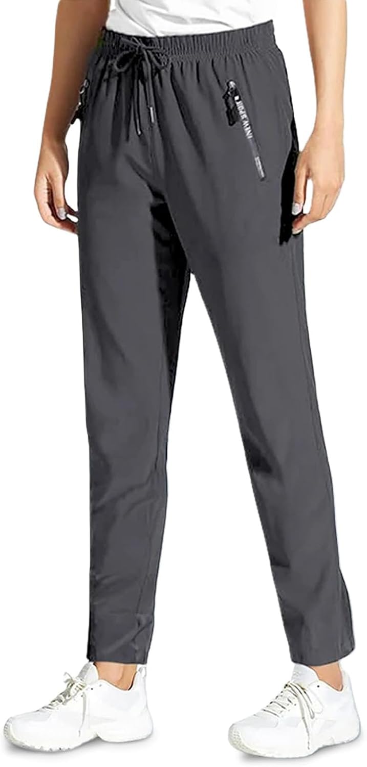 Women’s Pants,Stretch Active – Women’s Ultra Stretch Ice Silk Comfort Casual Pants