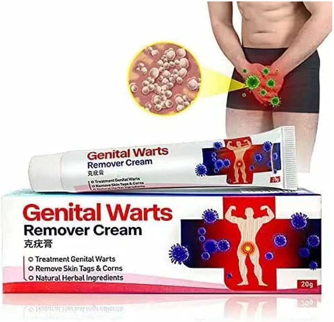 Remover Wart Ointment Genital Genital Vulva Condyloma Acuminatum,Remover Wart Ointment Genital, Genitals Wart Treatment Cream, Plantar and Genital Wart Treatment (2pcs)