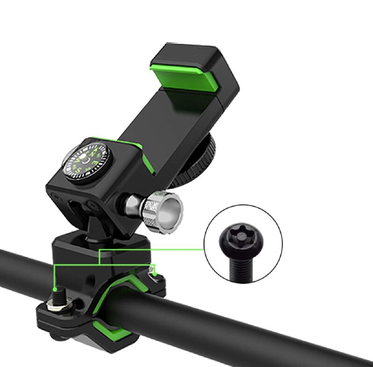 Soporte Universal V2 de Carro de Golf para Teléfono Móvil/GPS/Golf Trolley Smartphone Holder/para Todo Tipo de Smartphones