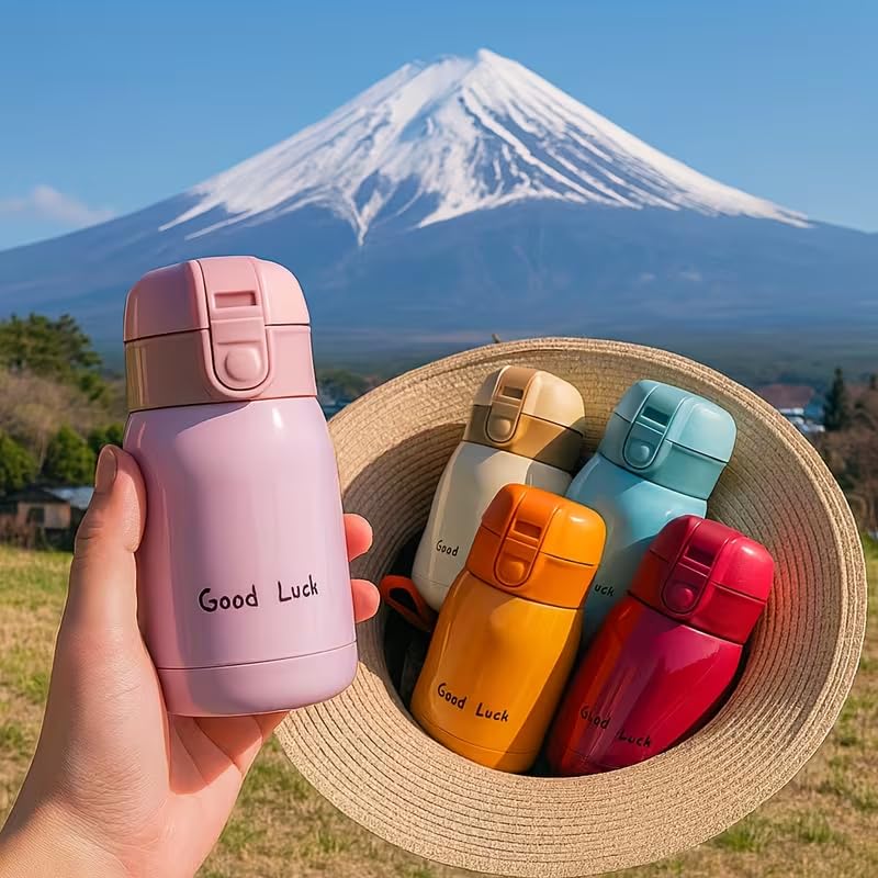 70Z Sports Water Bottle Portable Insulated Cup Cold-Keeping Bounce Lid On-the-GoMug Compact Coffee Cup for Sports & Outdoor Activities.0utdoor Water Bottle