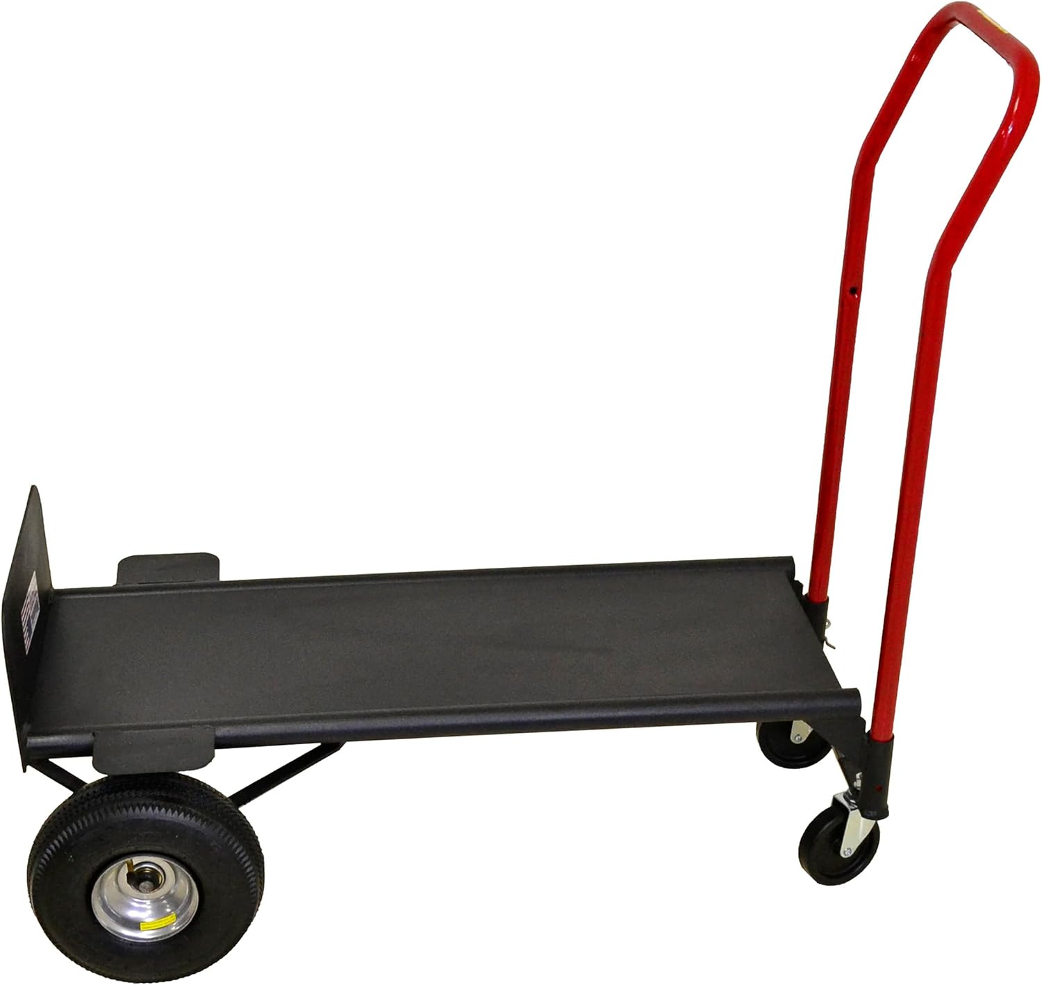 Milwaukee Hand Trucks 30087 Hand Truck with Solid Platform and 10-Inch Pneumatic Tires