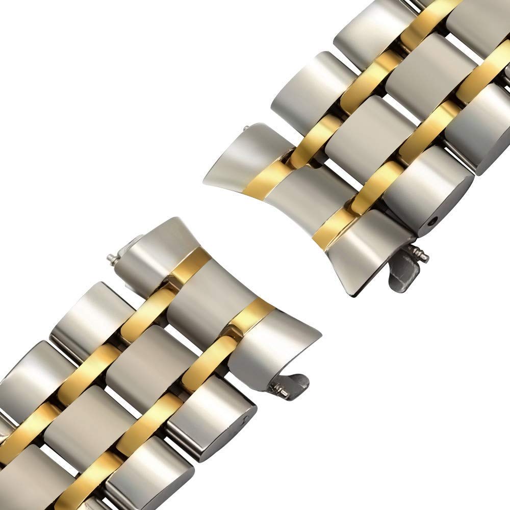 Bracelets de Montre en Acier Inoxydable Bracelet de Montre en Acier Inoxydable Bracelet de Montre Bracelet de Poignet(20mm)