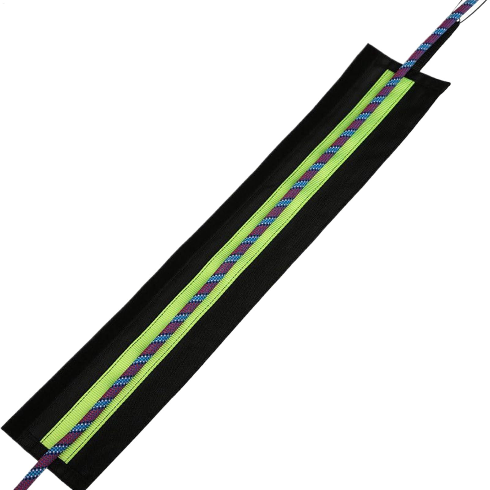 Genérico Protector de Cuerda para Arboristas,Funda Protectora De Cuerdas De Montaña | Cubierta de Seguridad Doble Capa para Aventuras en Mochila de Supervivencia y Espeleología al Aire Libre