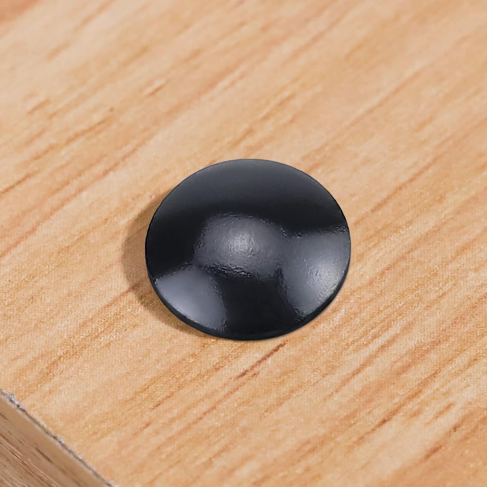 12 Sets 5/16-18 x 3-1/2" Black Carriage Bolts Screws and Hex Nuts & Flat Washers, 304 Stainless Steel 18-8, Round Head Square Neck, Full Thread Coverage