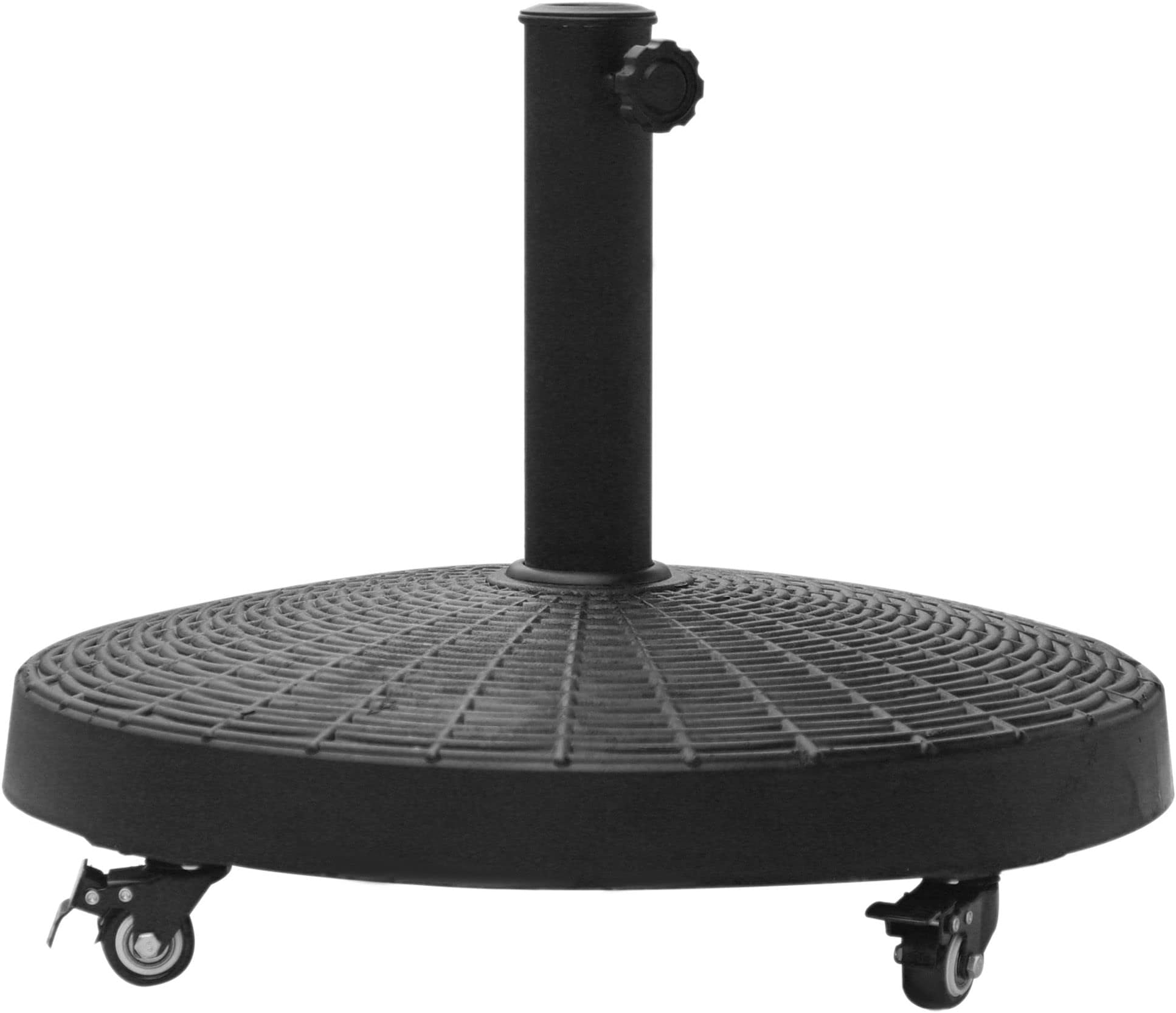 VonHaus Parasol Base 22kg Umbrella Stand for Outdoor, Garden, Patio