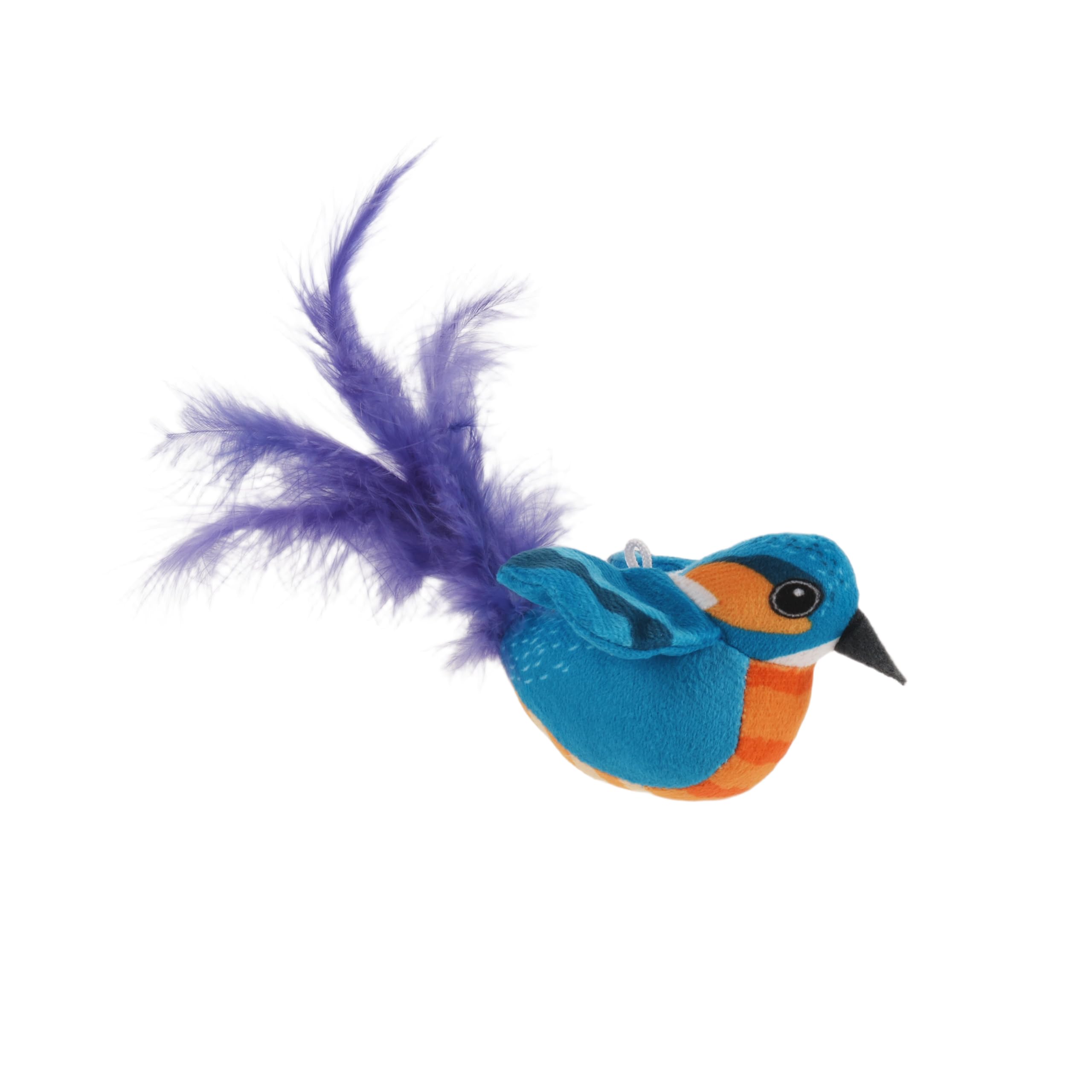 Jouet interactif pour chat Levemolo avec oiseau sonore durable