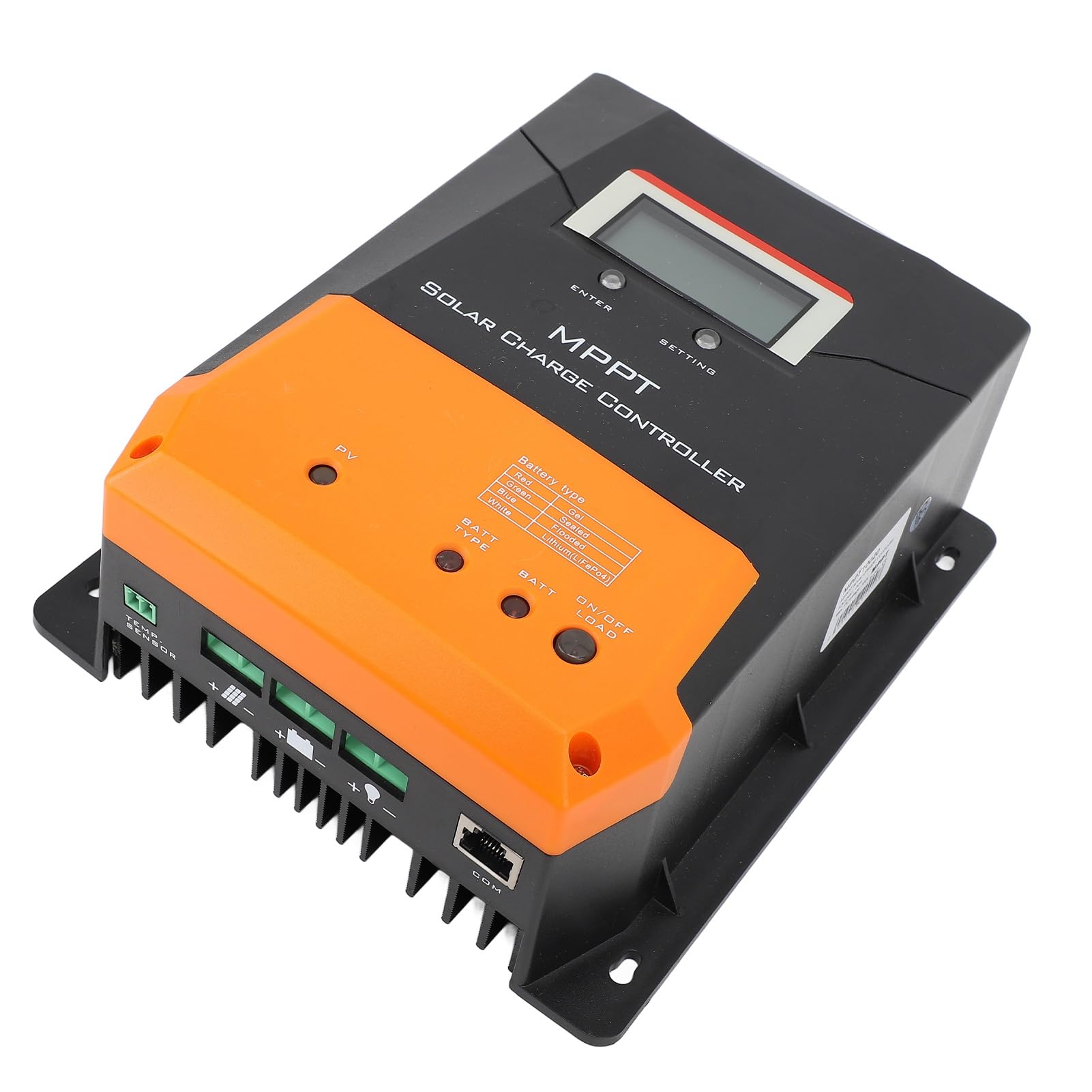 Fdit Regolatore di Carica Solare MPPT Soluzione di Ricarica Efficiente per Utenti di Pannelli Solari con Batteria LFP
