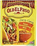 Old El Paso Hot & Spicy Taco Seasoning Mix, 1 oz (Pack of 6)