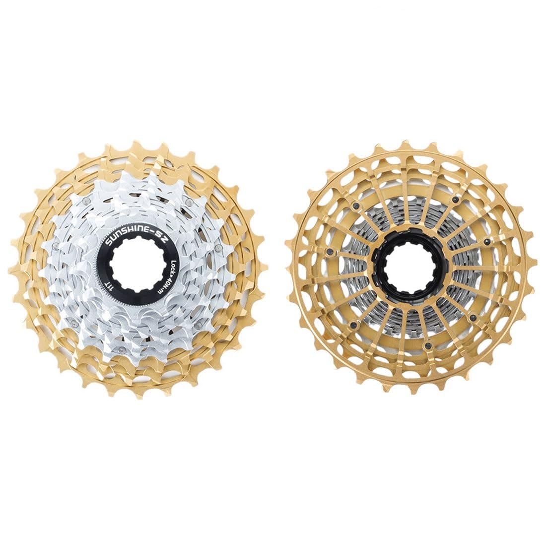 Cassette De Bicicleta De Carretera De 12 Velocidades 11-28T/30T/32T/34T/36T Piñones De Cassette Ultraligeros Oro Plata HG Accesorios De Bicicleta De Velocidad Variable