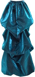 Victorian Steampunk Bustle Belt Overskirt Detachable Train Skirt