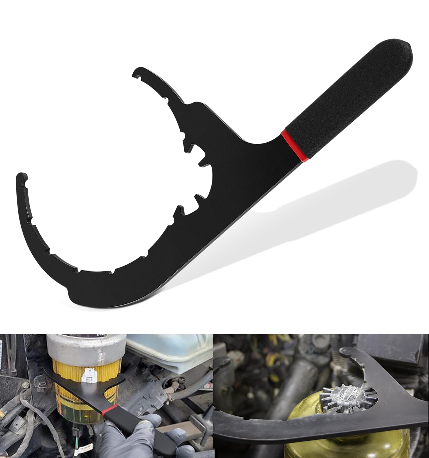 Buy 61110 Diesel Fuel Filter Wrench Fit for 6" Davco Filter, for