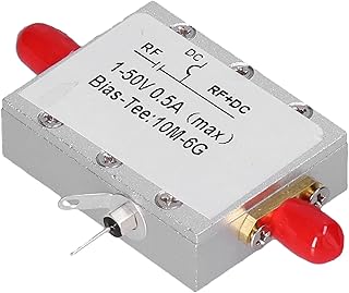 Bias Tee Module Coaxial Feed Low Insertion Loss RF DC Blocker Accessory 10MHz‑6GHz Bias RF Filter Module Bias Module