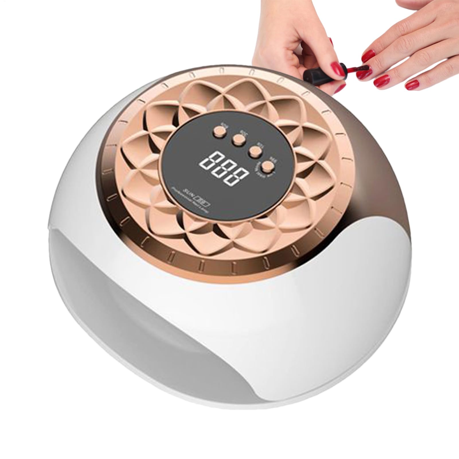 LED Nail Lamp Quick Dry Technology | Professional Gel Nail Curing Light | Adjustable Timer & Energy Saving UV Dryer |Home Use for Manicure