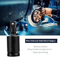 Vista 7 de Enchufe universal, juego de enchufes universales de impacto premium, adaptador de junta universal, enchufe tambaleante de impacto de aire (1/4)