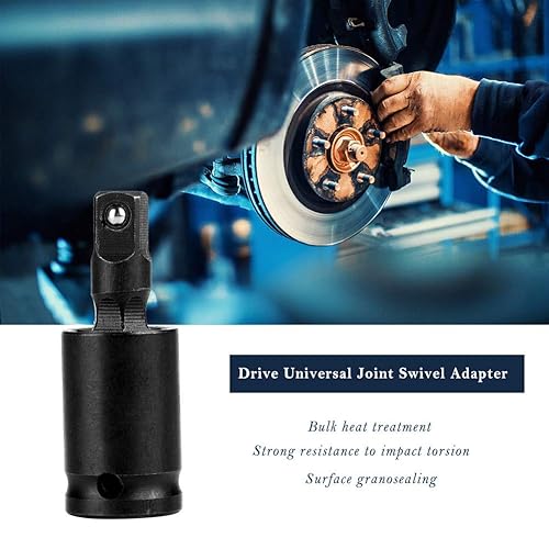 Miniatura 7 de Enchufe universal, juego de enchufes universales de impacto premium, adaptador de junta universal, enchufe tambaleante de impacto de aire (1/4)