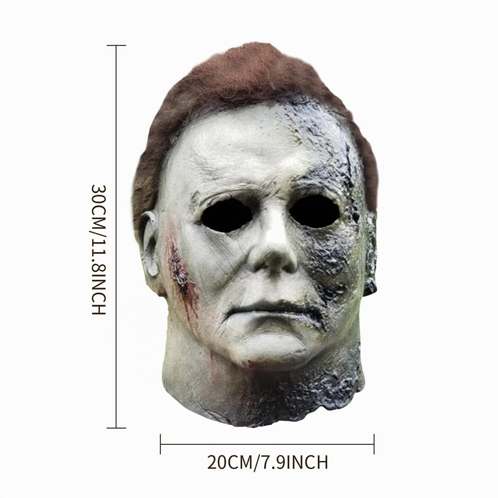 Xambop Halloween Michael Myers maschera horror cosplay accessori di scena.