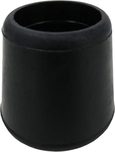 Miniatura 2 de Tacos de goma para patas de 1 pulgada (4 unidades), color negro SoftTouch, 4440695N, Negro