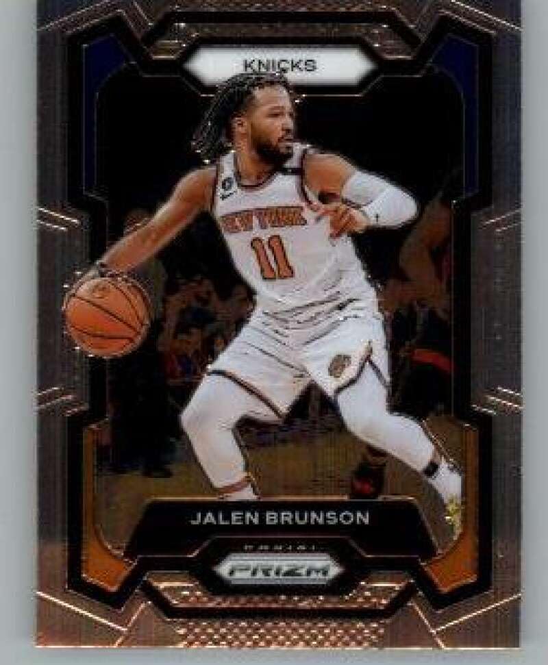 Amazon.com: 2023-24 Panini Prizm #9 Jalen Brunson New York Knicks