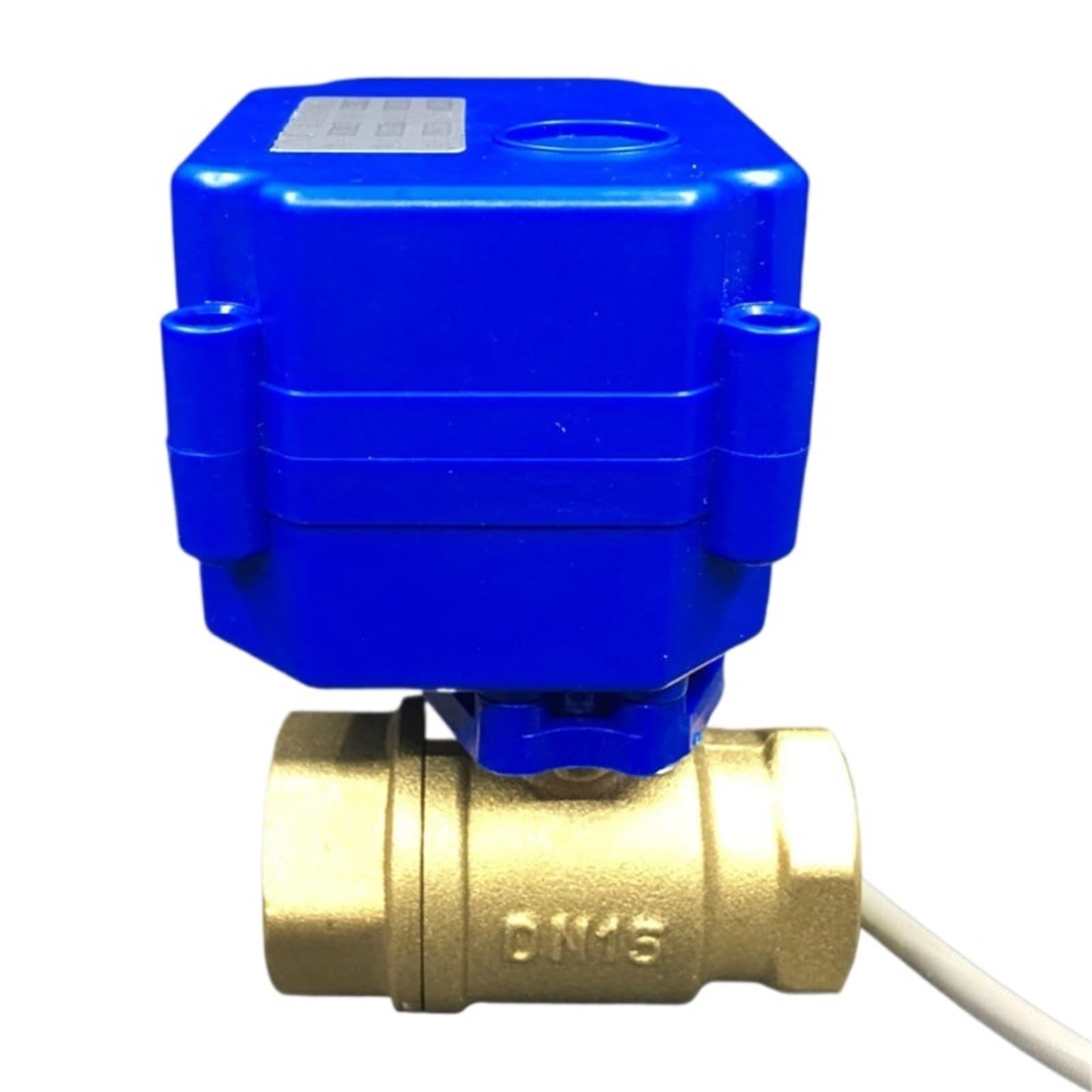 Válvula de latón de 12V para solucionar cortes de agua automáticos en tuberías 1/2