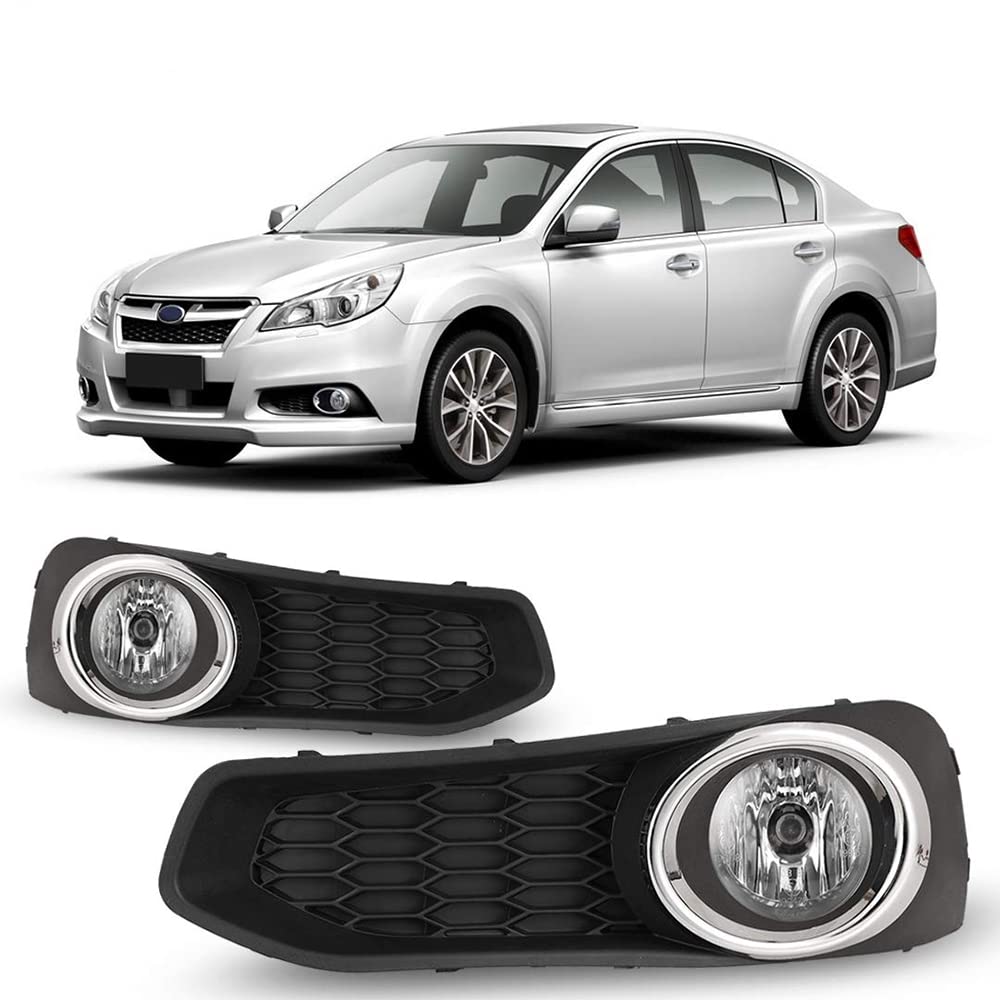 Winjet Compatible with [2013-2014 Subaru Legacy] Driving Fog Lights + Switch + Wiring Kit