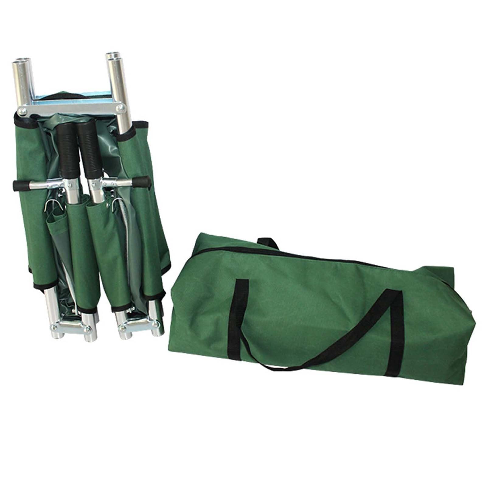 Camilla plegable, Camilla portátil para emergencias médicas, capacidad de carga de 159 kg (350 lb), Camilla de emergencia Ligera de aleación de aluminio, para ins