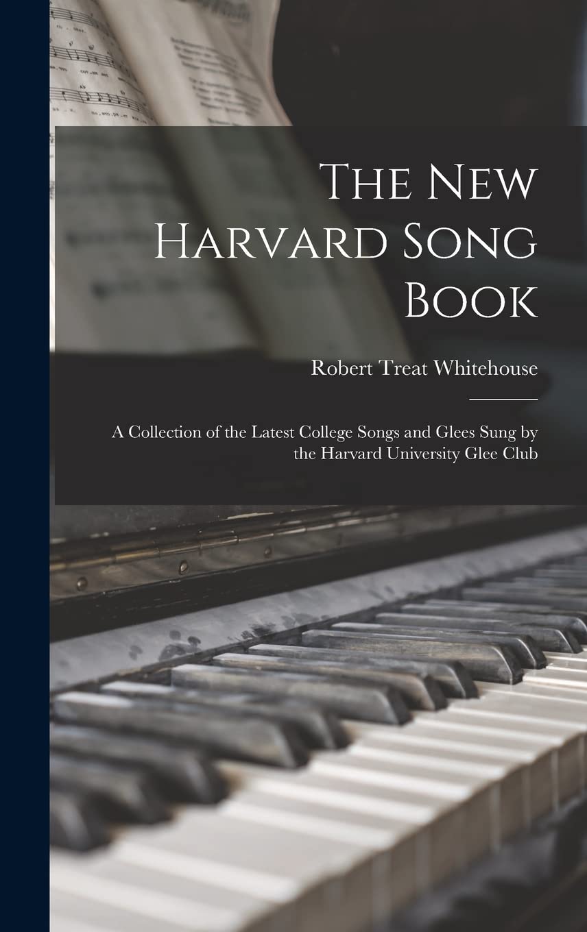 Livre de Musique de Harvard pour Soirées Piano et Chant Choral entre Amis