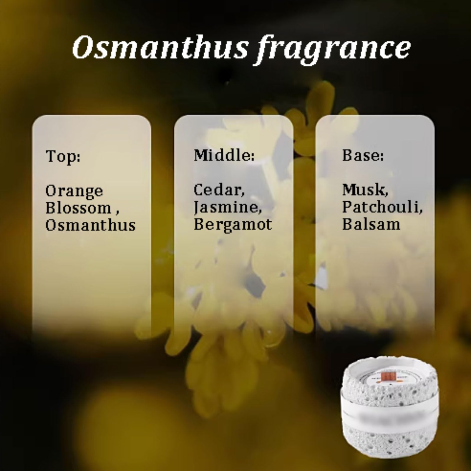 Compacto Velas de cerámica hechas con cera de soja y aceites esenciales botánicos, velas aromáticas reutilizables modernas, decoración del hogar de larga duración no es picante