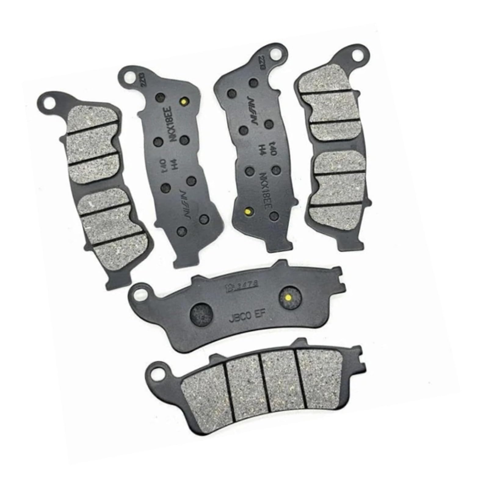 For HONDA XL1000V for Varadero Motorrad Bremsbeläge Vorne 2004-2009 XL1000VA ABS Kompatibel(Front Rear Pads)