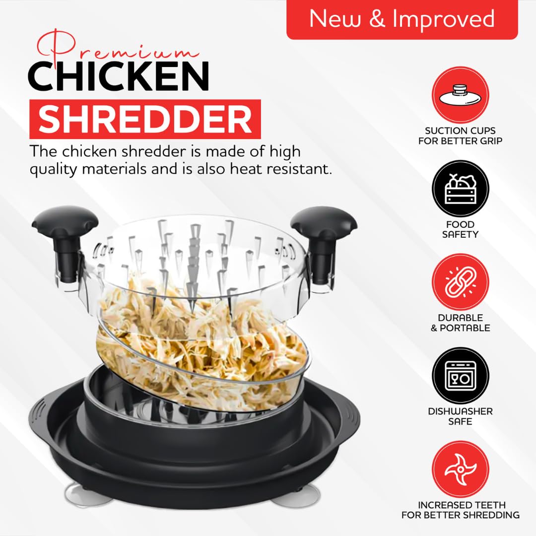 daiーmachineさま用【美品】charge bikes COOKER24” Amazon.com: Large Chicken Shredder Tool Twist with Suction Cups