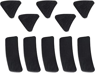 ZYAMY 5pcs Archery Arrow Rest Adhesive Shelf+Plate Leather Silent Board Archery Rest for Archery Hunting Recurve Bow