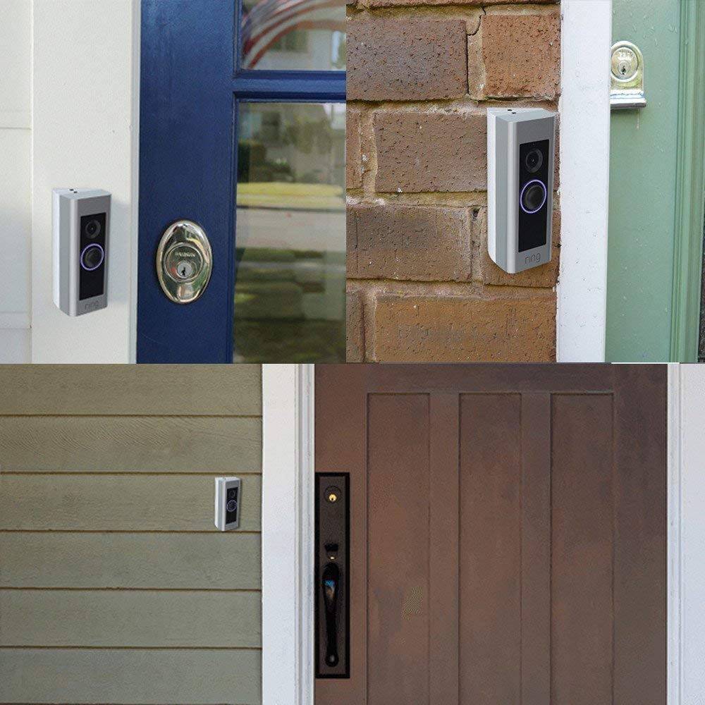 Adjustable Angle Mount Compatible with Ring Doorbell Pro (3 Packs