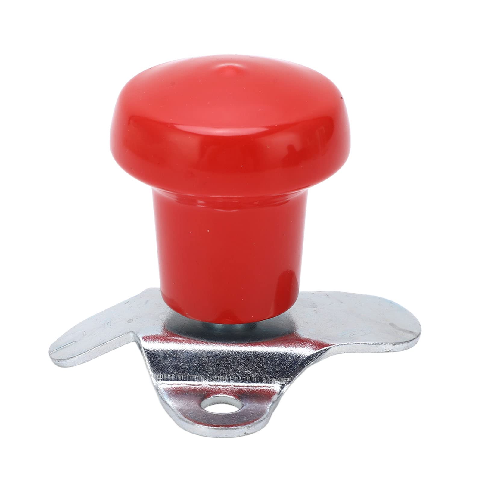 Pommeau de Volant Universel pour Voitures, Camions, Bateaux, Tracteurs – Poignée d'assistance Rouge à Rayons Profonds pour Une Conduite sans Effort