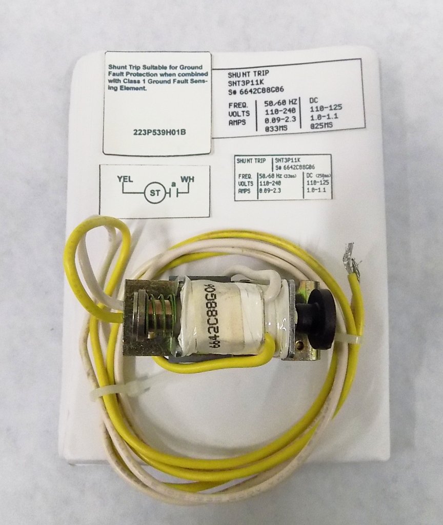 Eaton Cutler-Hammer CHSNT3P11K C-H SNT3P11K SHUNT TRIP FOR KD, Black