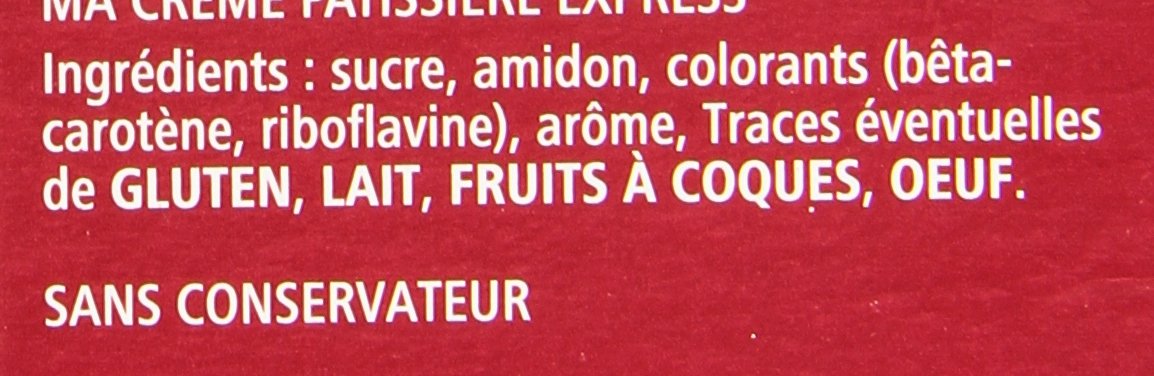 Dr. Oetker Ma Crème Patissière 2 sachets
