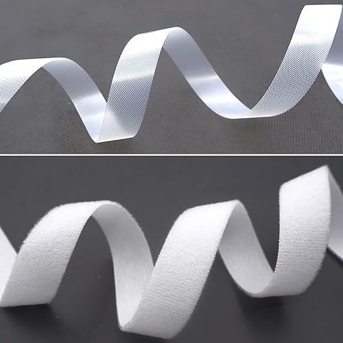 Miniatura 4 de Extremadamente fina y suave, fuerte ropa de muñeca con cierre de gancho y bucle, longitud de aproximadamente 16.4 ft5.5 yardas, tipo de costura