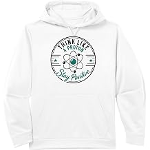Think Like A Proton Stay Positive Science Nerd Chemistry Pun Performance Hoodie