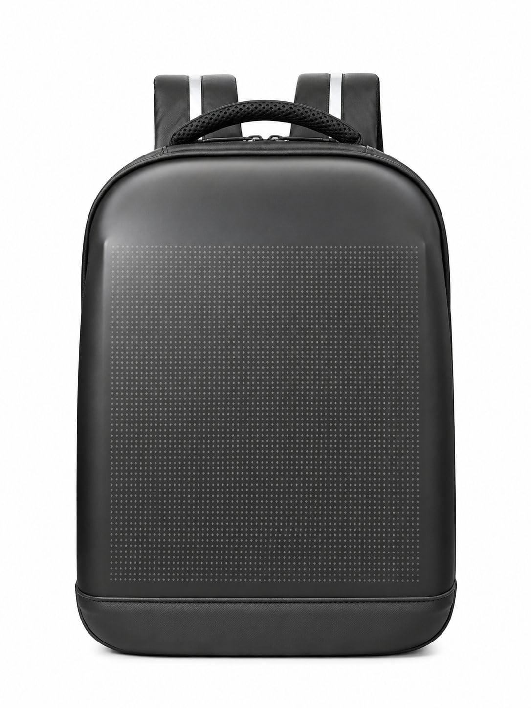 LED Light-Up Smart Backpack, Black, Polyurethane, Hard Shell, 32x25x9 cm, Padded Shoulder Straps-image-42