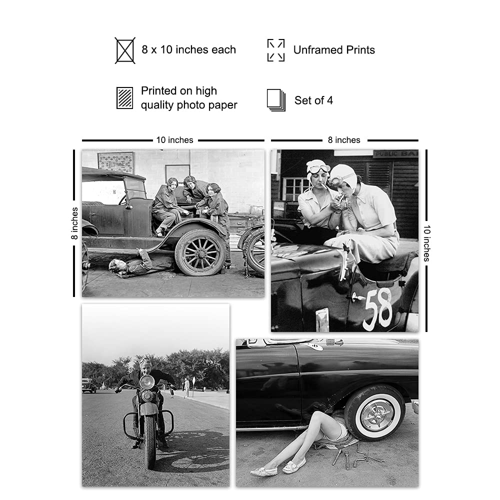 Amazon.com: Garage Wall Decor - Garage Wall Art Poster Set